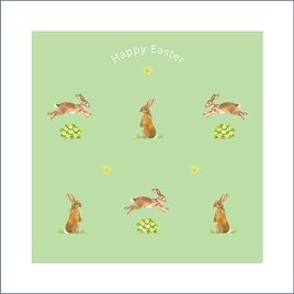 Easter Bunnies Card